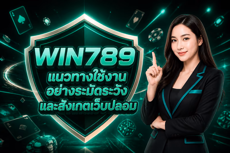 ใช้ WIN789 อย่างปลอดภัยและระวังลิงก์ปลอม