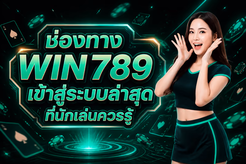 ช่องทาง WIN789 เข้าสู่ระบบล่าสุดที่นักเล่นควรรู้